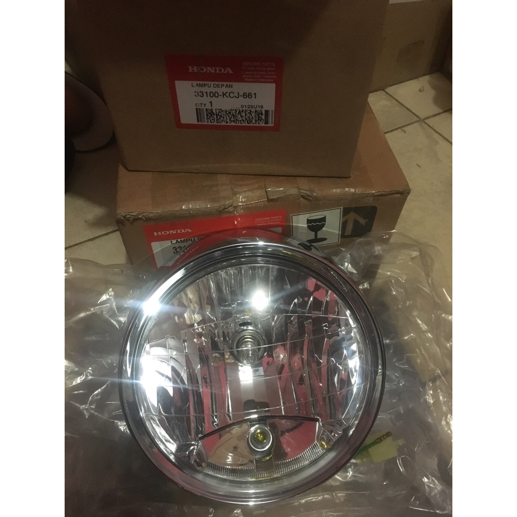 lampu depan tiger revo original