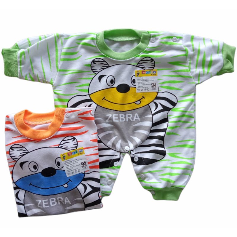 Jumper Pendek Baby Daffa Daffa 0-3 Bulan