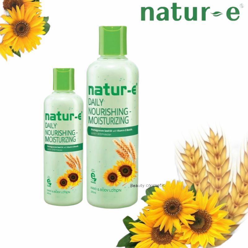 (PROMO) NATUR E HAND &amp; BODY LOTION DAILY NOURISHING MOISTURIZING 245ML