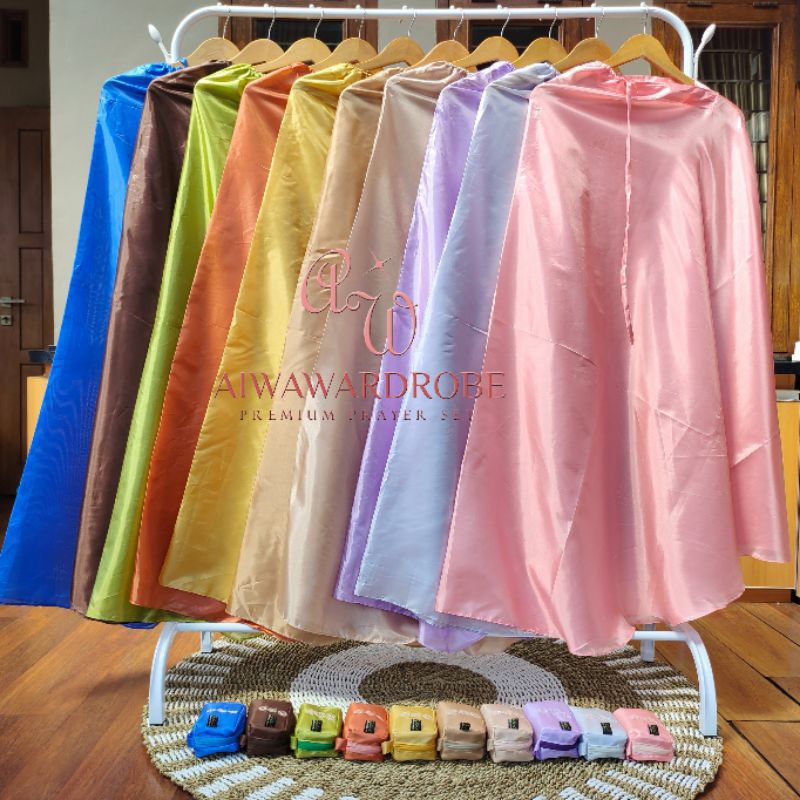 mukena traveling/mukena parasut traveling mini