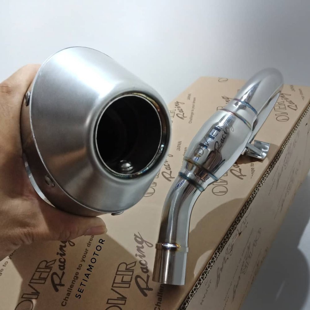 Knalpot Honda CRF150-250 Dan Kawasaki KLX150-230 Yamaha Wr155 Nmax Xmax - Over Japan Original Racing-1