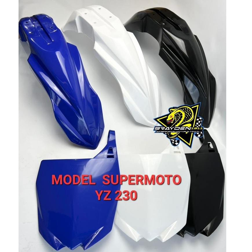 SPAKBOR DEPAN YZ 250/PAPAN NOMOR DAN SPAKBOR YZ250/SELEBOR DEPAN YZ250/PAPAN NOMOR YZ250