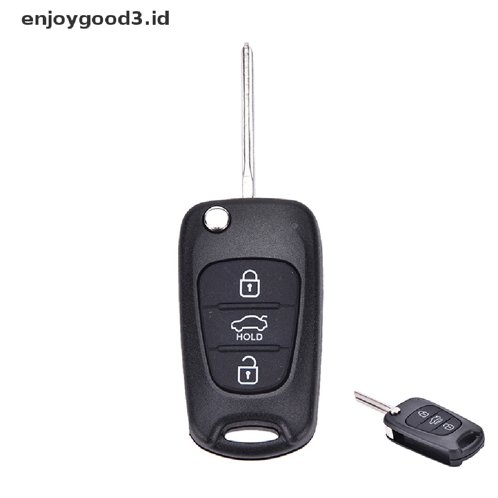 (Id) Casing Kunci Remote Mobil Pengganti Untuk Rondo Sportage Soul Rio 3b S161C