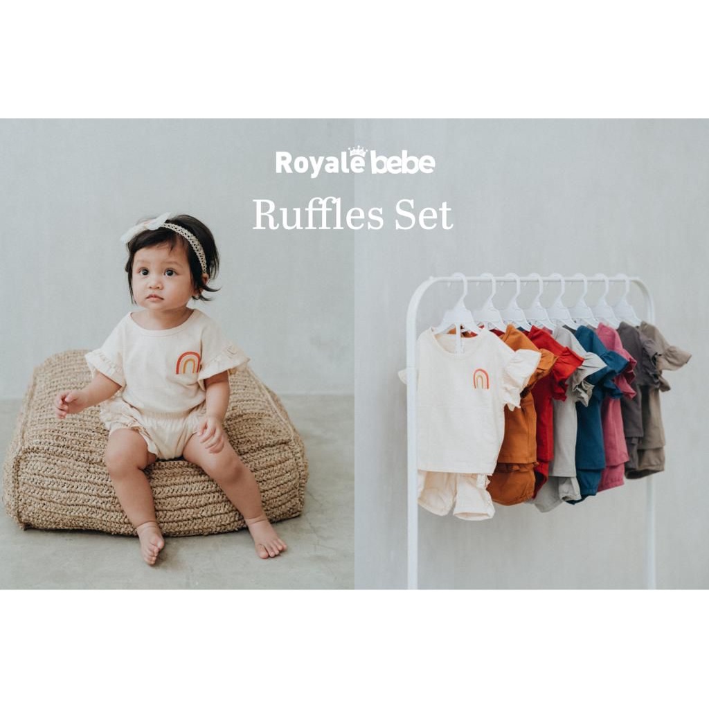 Royale Bebe Ruffle Set - Setelan Anak