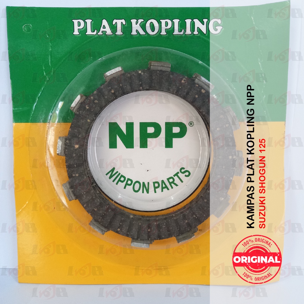 NPP Kampas Plat Kopling Shogun 125 Parts Motor Suzuki 4 Lembar Clutch Set