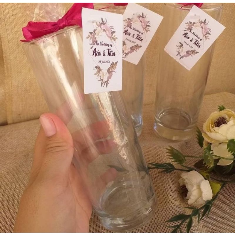 souvenir gelas bamboo