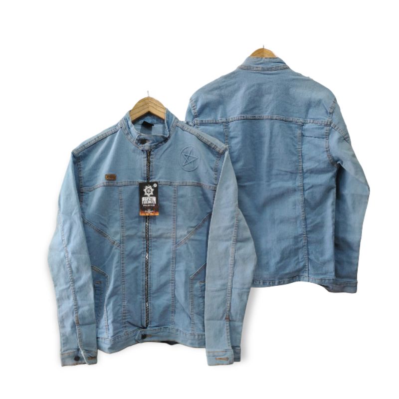JAKET JEANS PRAPATAN REBEL ORIGINAL BIOBLITZ