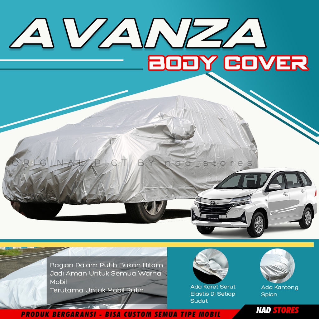 Sarung Mobil AVANZA Body Cover mobil avanza Sarung mantel penutup mobil Avanza murah mini cooper s