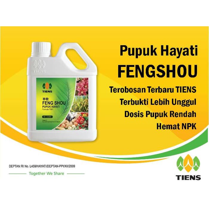 Jual Pupuk Cair Hayati Feng Shou Tiens Ekspaired Panjang Indonesia