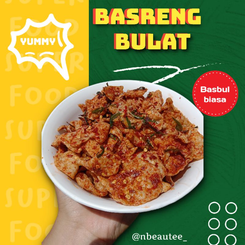 

150 GRAM - BASRENG BULAT PEDAS JERUK || BASRENG BULAT PREMIUM PEDAS GURIH