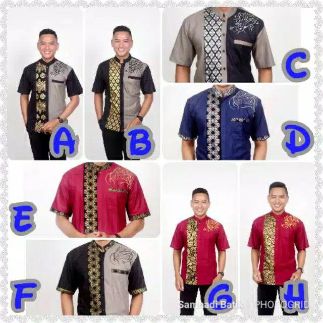 Atasan Batik Dolby Dolbi Dobby Doby Tenun Sutra Tulis Halus Katun Atbm Baron ,sarombit Atasan