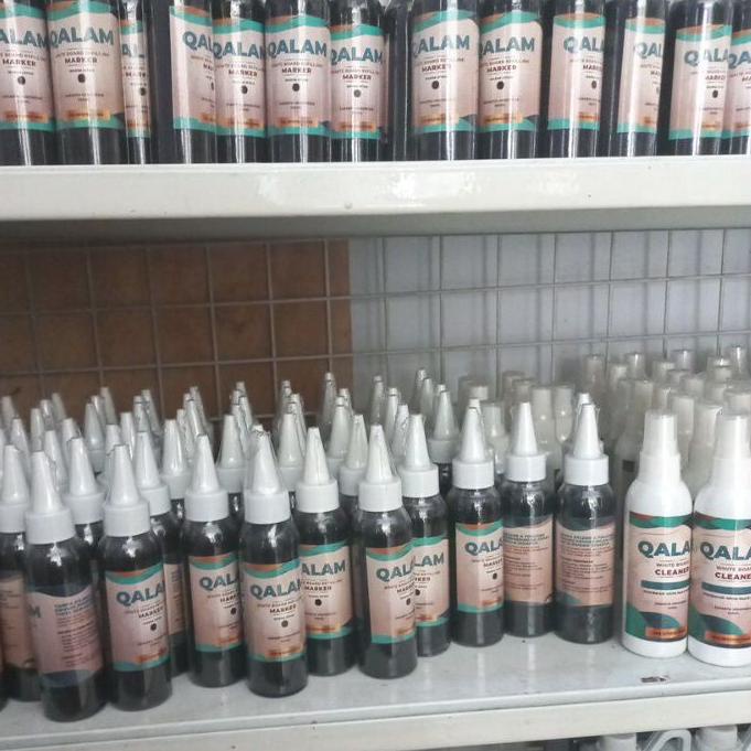 

BISA ✨COD✨ Tinta spidol whiteboard QALAM 100 ml /refill ink isi 5pcs grosir