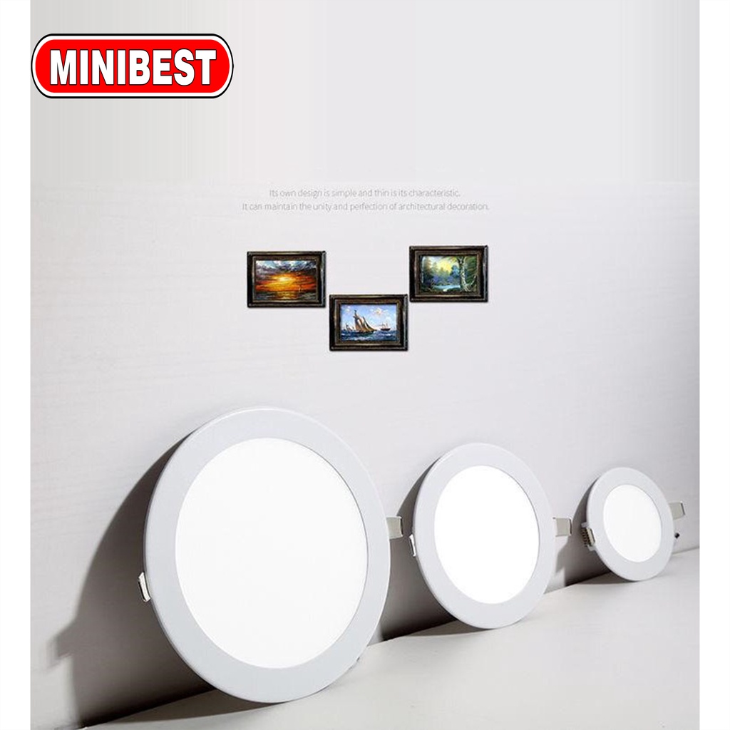 MB Lampu Led - Downlight LED Inbow 3W 6W 12W 18W Bulat - Downlight LED