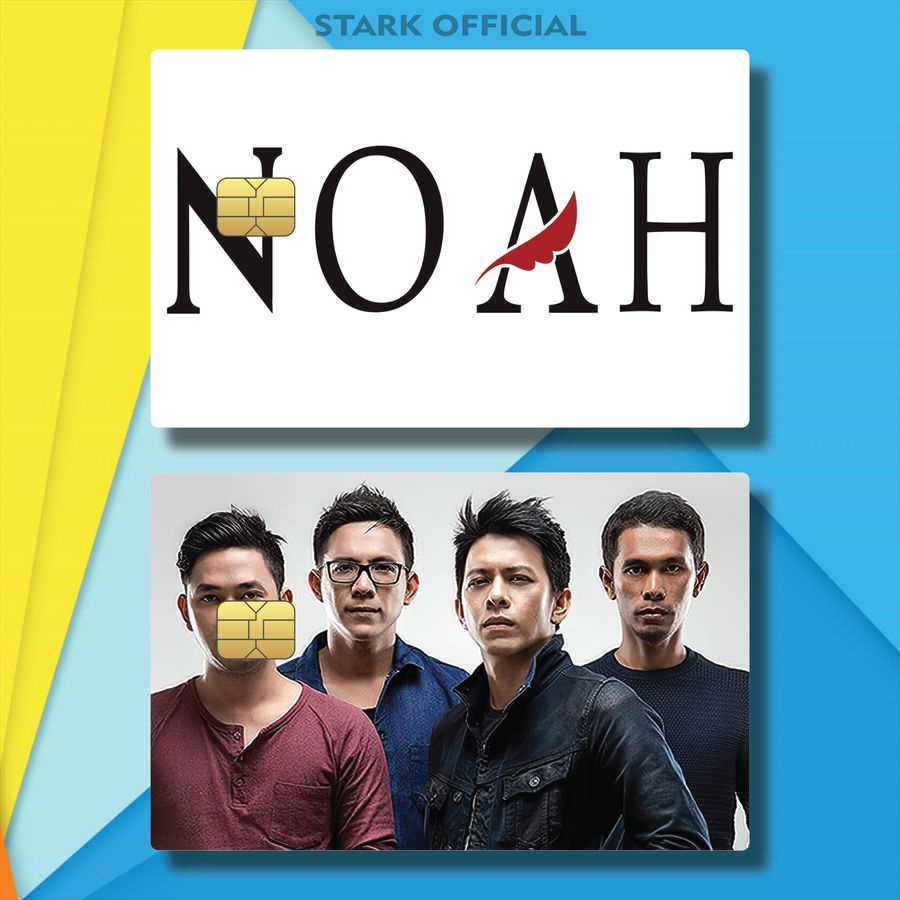 COVER KARTU KONSER GRUP BAND NOAH OKAJT/N9PYQ/ CASING KARTU VOKALIS GITARIS BAND NOAH / WATERPROOF P