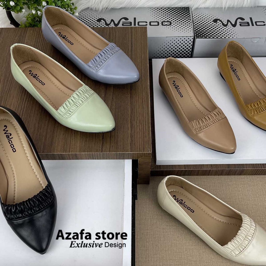 Walcoo Sepatu Flatshoes Wanita DEMAURA