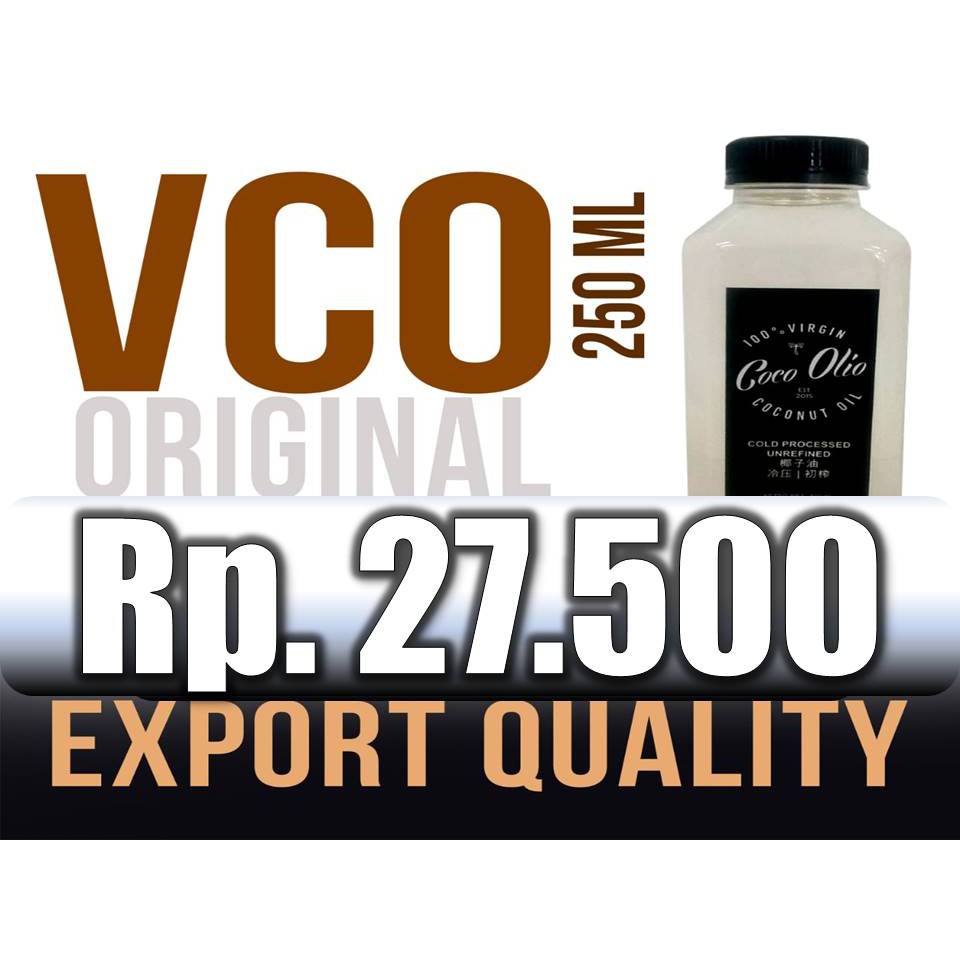 

Tulus Coco | VCO Virgin Coconut OIl MCT Inside Coco Olio 250 ml, ISO 22000