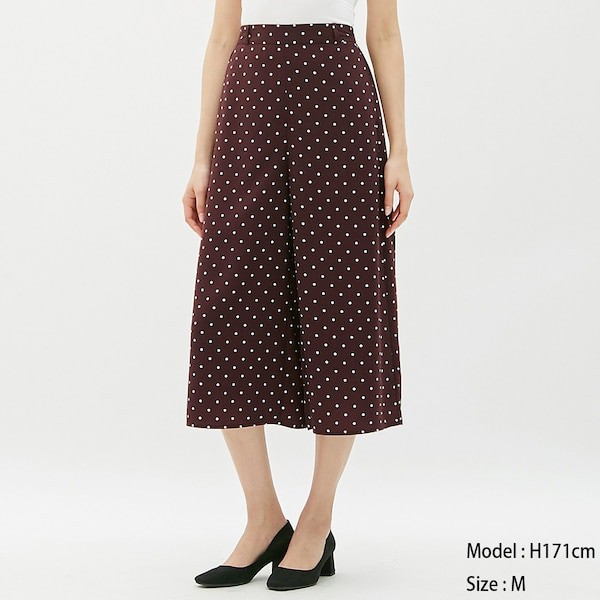 UNIQLO GU Cropped Wide Pants GN