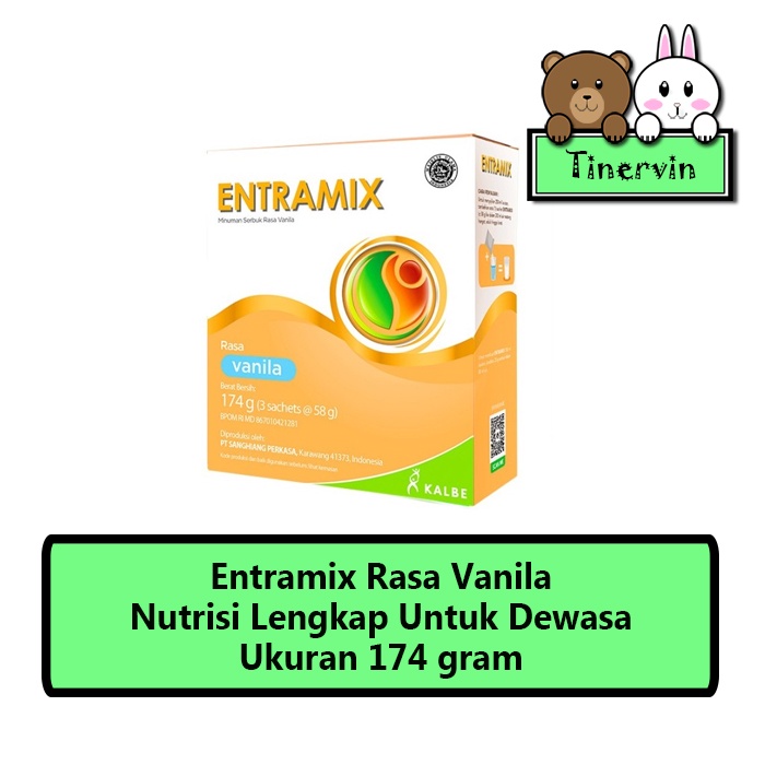 

Entramix Vanila 174 gram - Susu Nutrisi Untuk Dewasa
