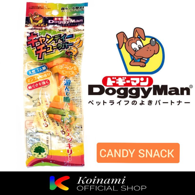 CANDY DOGGYMAN BENTUK TULANG / SNACK ANJING / SNACK PUPPY