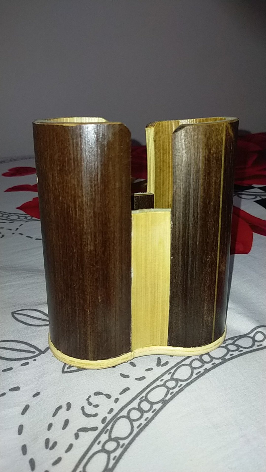 Tempat Sendok Garpu Dari Bambu Hitam Type Tsg.01