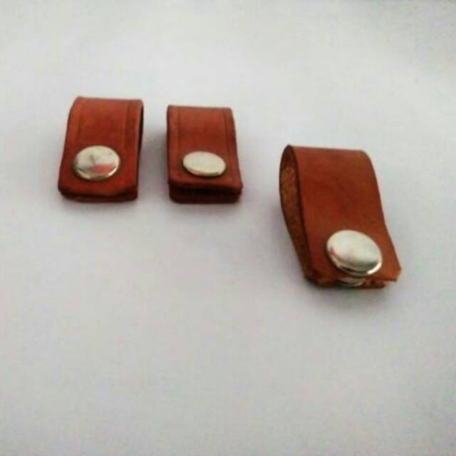 Klip kabel kulit asli