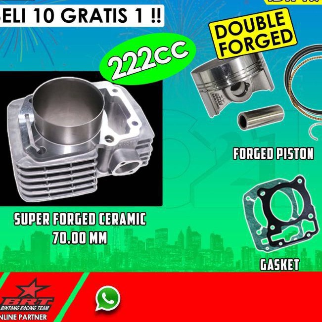 BLOK CERAMIC BRT CRF150 66