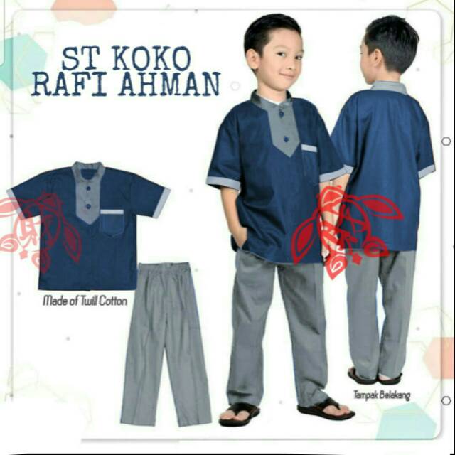 Koko Turki Anak Usia 6 9 tahun TK SD - Baju lebaran Anak Cowo Cowok Terbaru