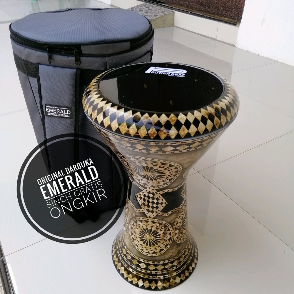 Darbuka 8 Inch Alexandria Alumunium Sombaty 8 Inch Alat Musik Islami Shopee Indonesia