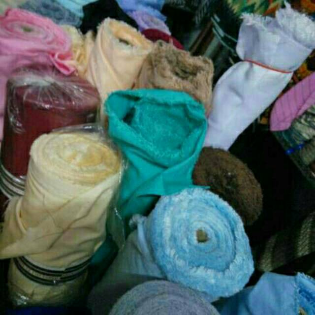 Kain katun oxford polos meteran