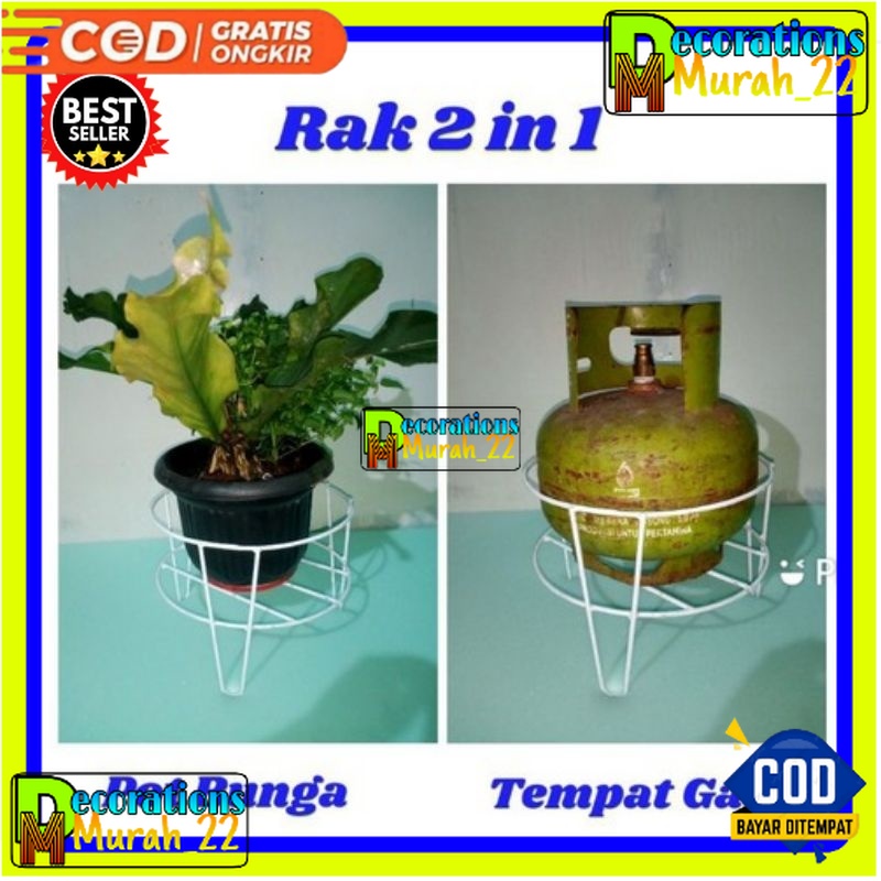 Rak dudukan pot/Rak dudukan gas/ Rak murah