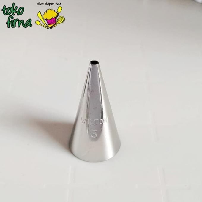 

Berkualitas Spuit 3 Decorating Tip - Bulat - Round - Writing Tip - No. 3 Bergaransi