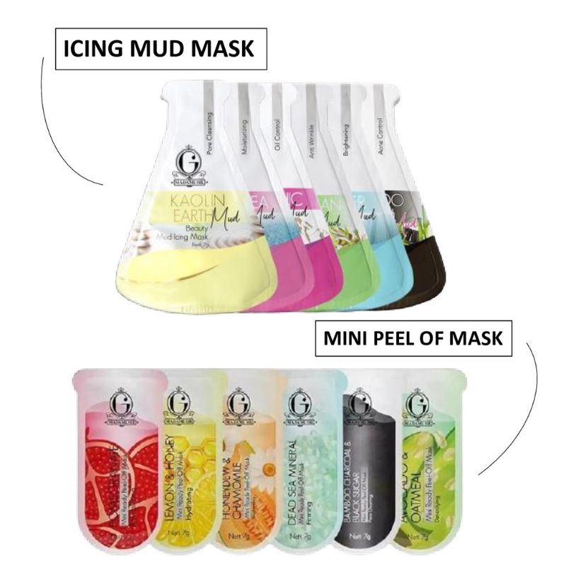 Madame Gie Mud Icing Mask~Mini Ready Mask