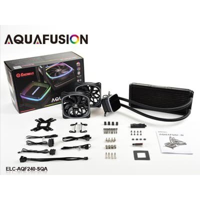 ENERMAX AQUAFUSION 240 SQUARE ARGB ALL IN ONE WATER COOLER