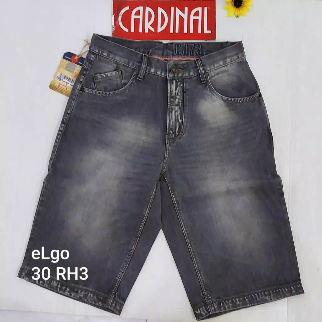 BB 30-RH CARDINAL JEANS CASUAL Celana ( REGULER FIT ) Pria Celana Pendek Original