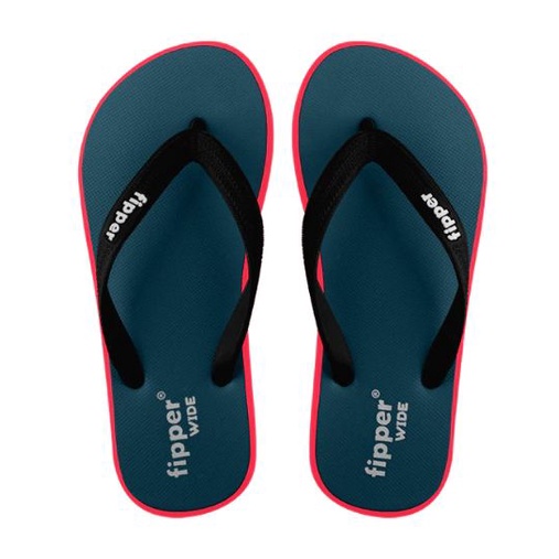 Sandal Fiper Wide Blue Snorkel Red Black Original