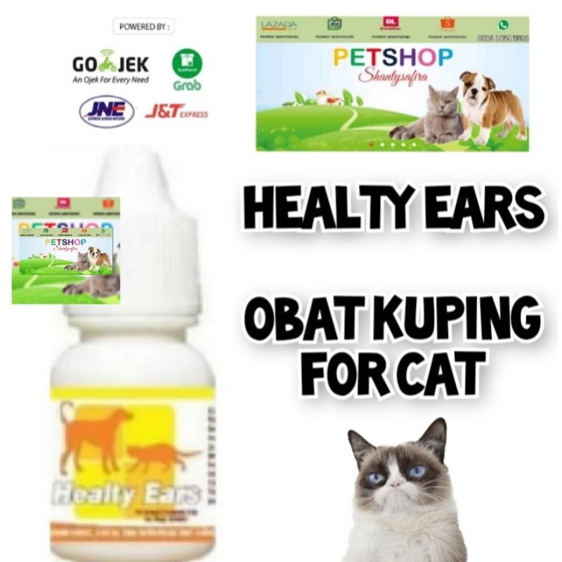 HEALTY EARS OBAT SAKIT KUPING KUCING