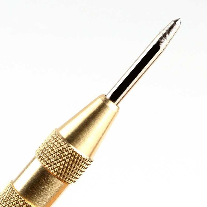 Automatic Center Punch Penanda Titik Bor 130mm (Golden)