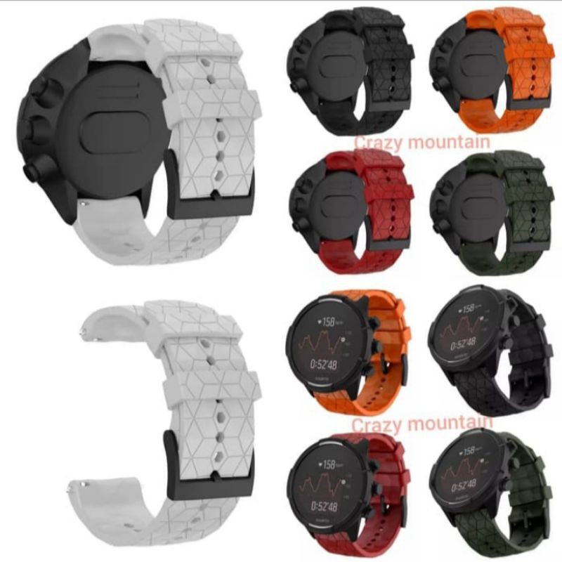 Strap tali jam suunto spartan sport wrist HR Baro dsn suunto 9