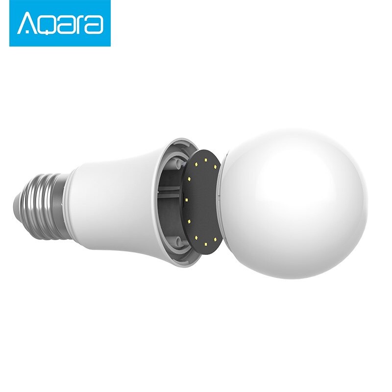 Aqara Zigbee Lampu Bohlam Smart LED Bulb Lamp 9W - ZNLDP12LM - White