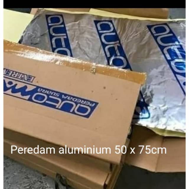 

Peredam automat aluminium 50 x 75 cm harga per 1 lembar