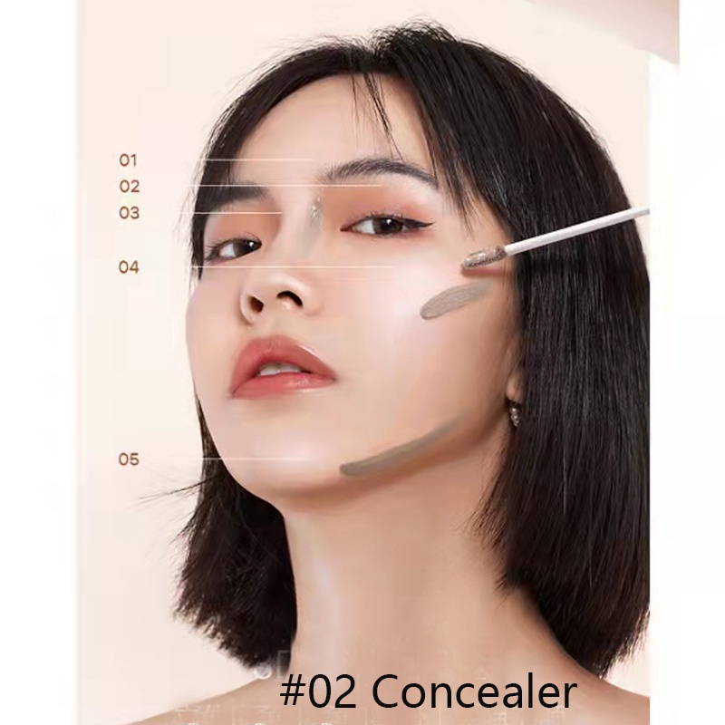 cod☜☞ready concealer cair/ highlighter liquid/contour make up 4 warna lagilaku