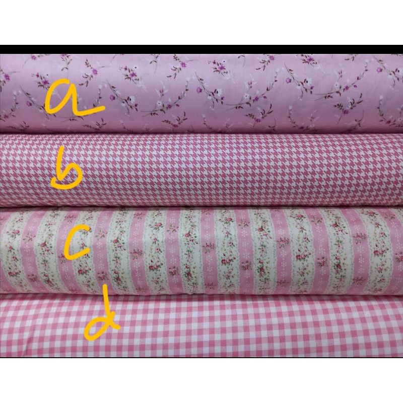 katun jepang tokai senko warna pink