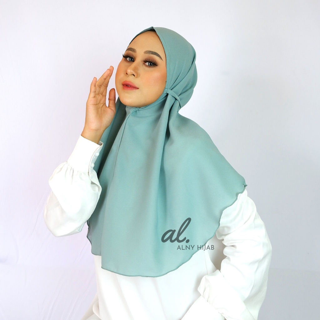 Jilbab Instan Bergo maryam premium diamond / Hijab Instan bergo maryam tali nonpet