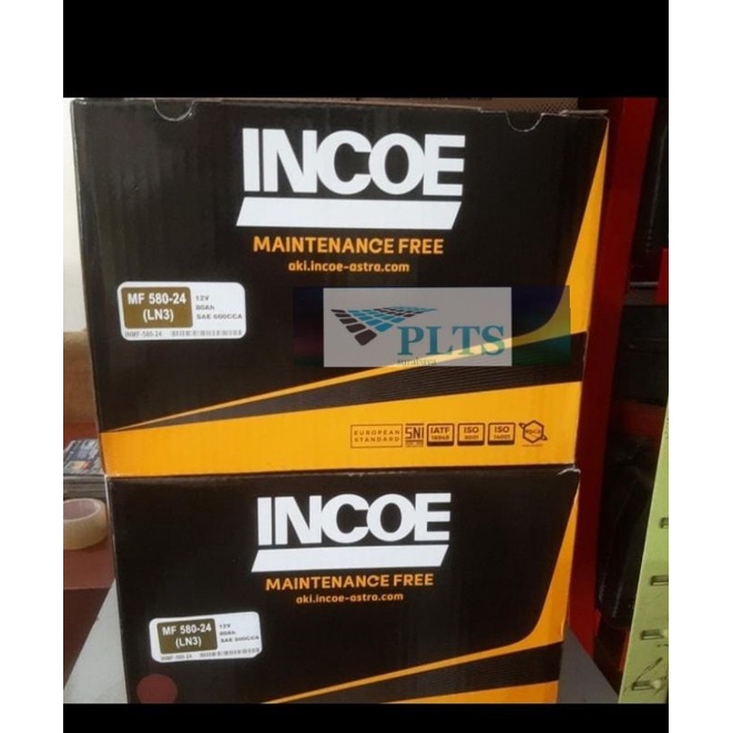 Aki mobil MF incoe 58024 kering LN3