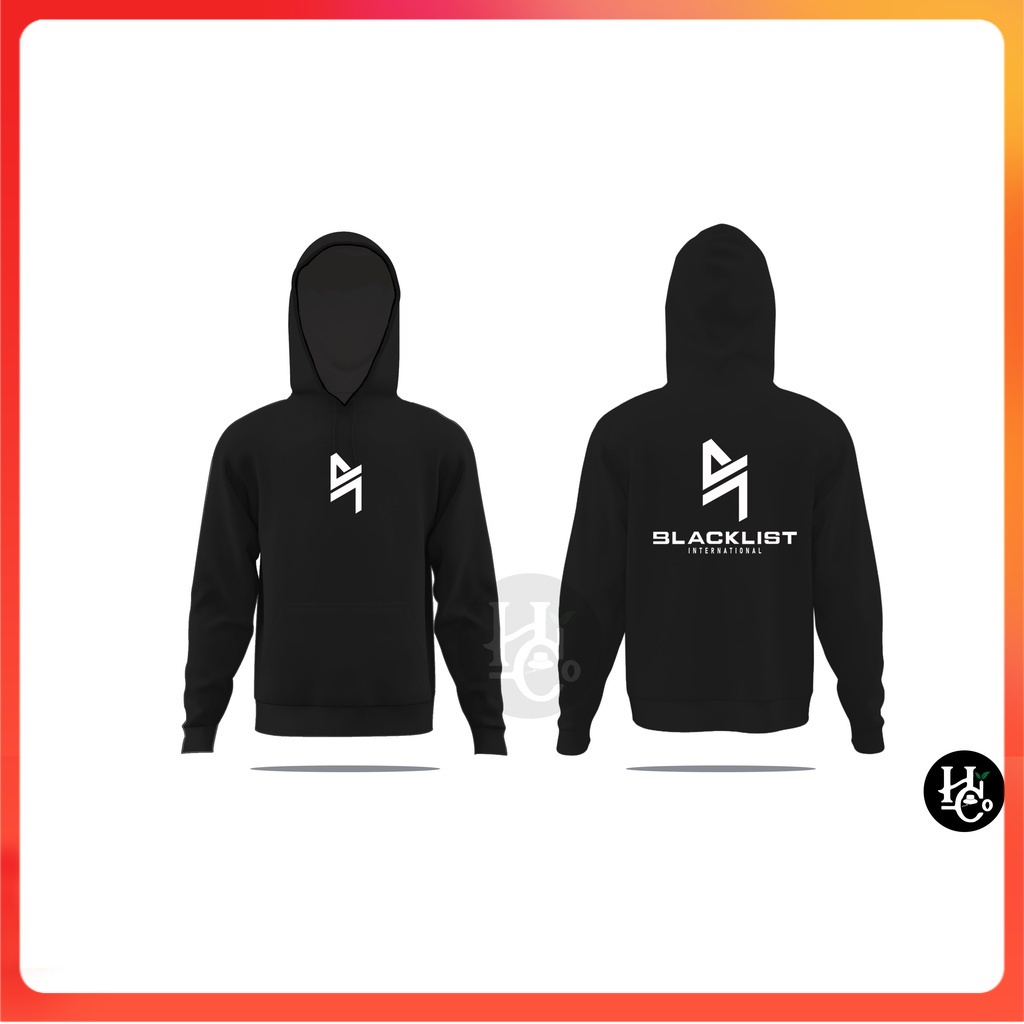Jaket Hoodie Sweater Zipper Blacklist Internasional Terbaru Premium