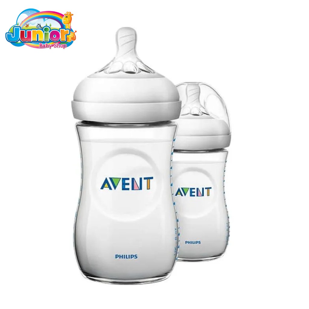 Avent Bottle Natural 2.0 260ml/9oz Twin New