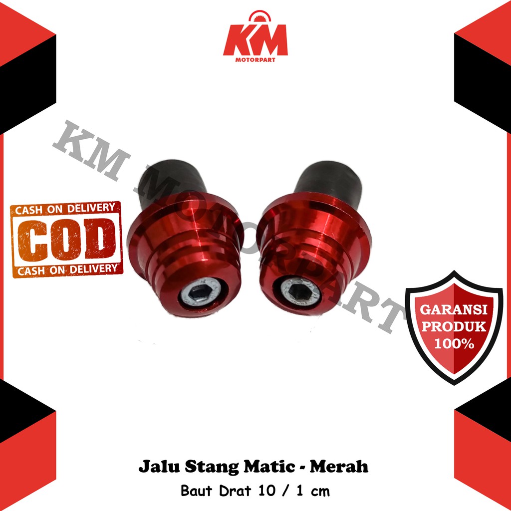 Jalu Stang Bandul Stang Matic Universal Semua Motor Drat 10 - Variasi Beat NmAX Vario Supra Vega