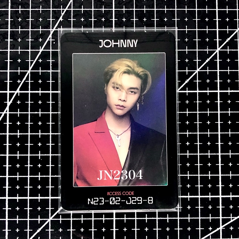 photocard / pc ac access card johnny nct resonance album