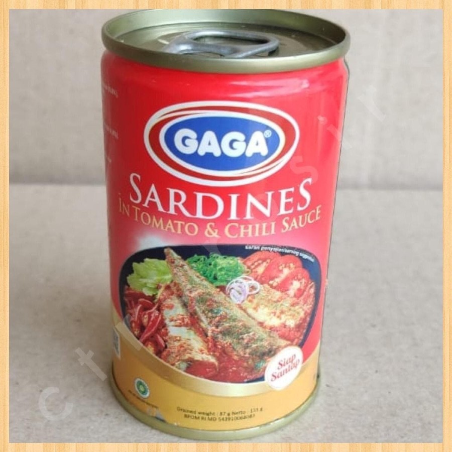 

GAGA SARDEN SAOS TOMAT & CABE 155GR