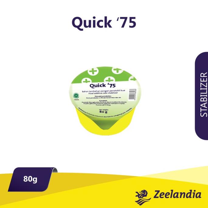 

Zeelandia QUICK 75 80 GR TERLARIS TERPERCAYA ORIGINAL